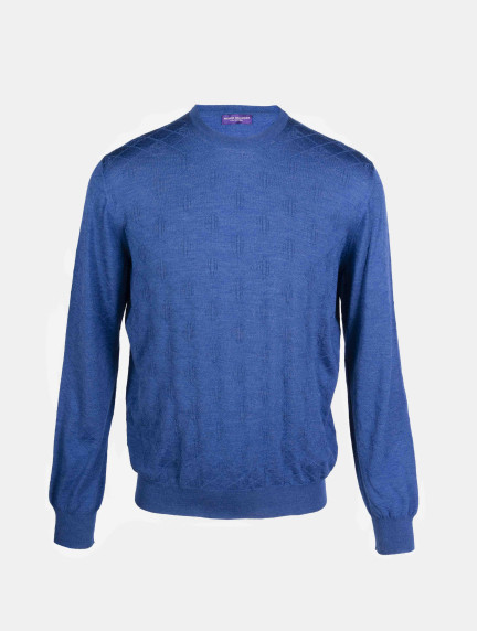 Patrick Hellmann CollectionBlue Pullover Round-Neckimage1151